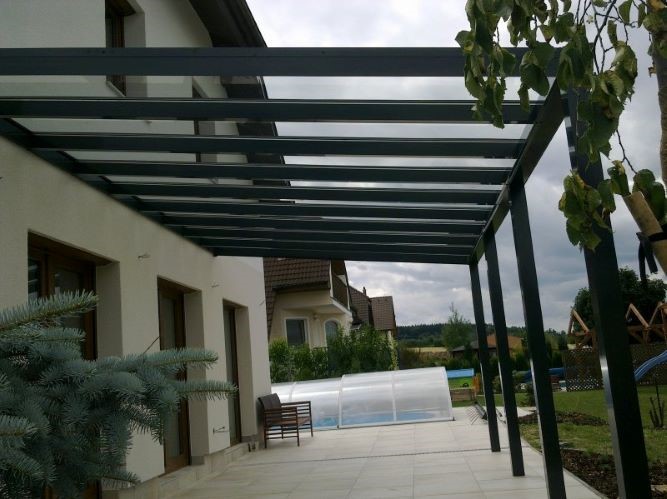 pergola bazén